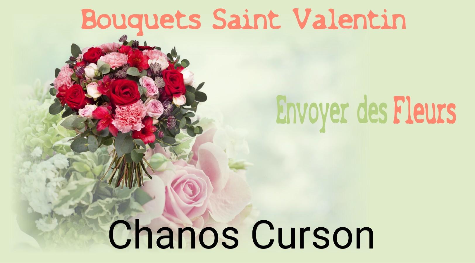 Roses de Saint-Valentin livrées à Chanos-Curson